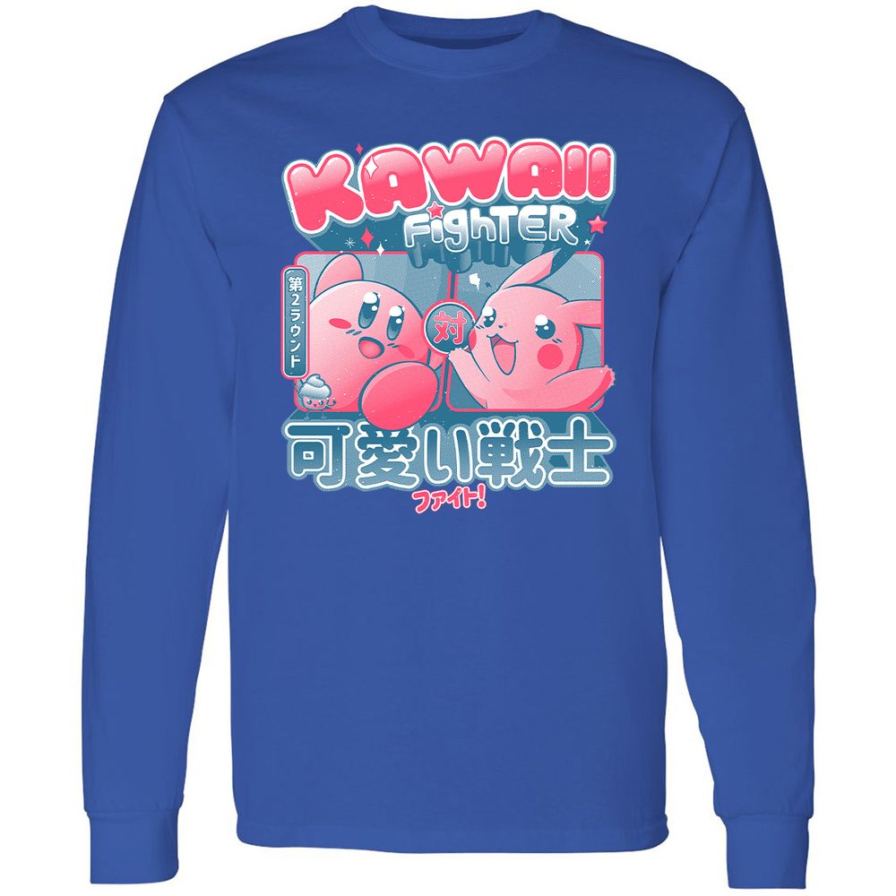 Long Sleeve T-Shirt - 8WL55ADY - Royal - 4