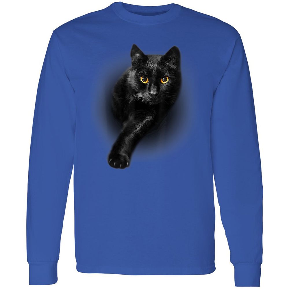 Long Sleeve T-Shirt - 9NW6ELH9 - Royal - 4