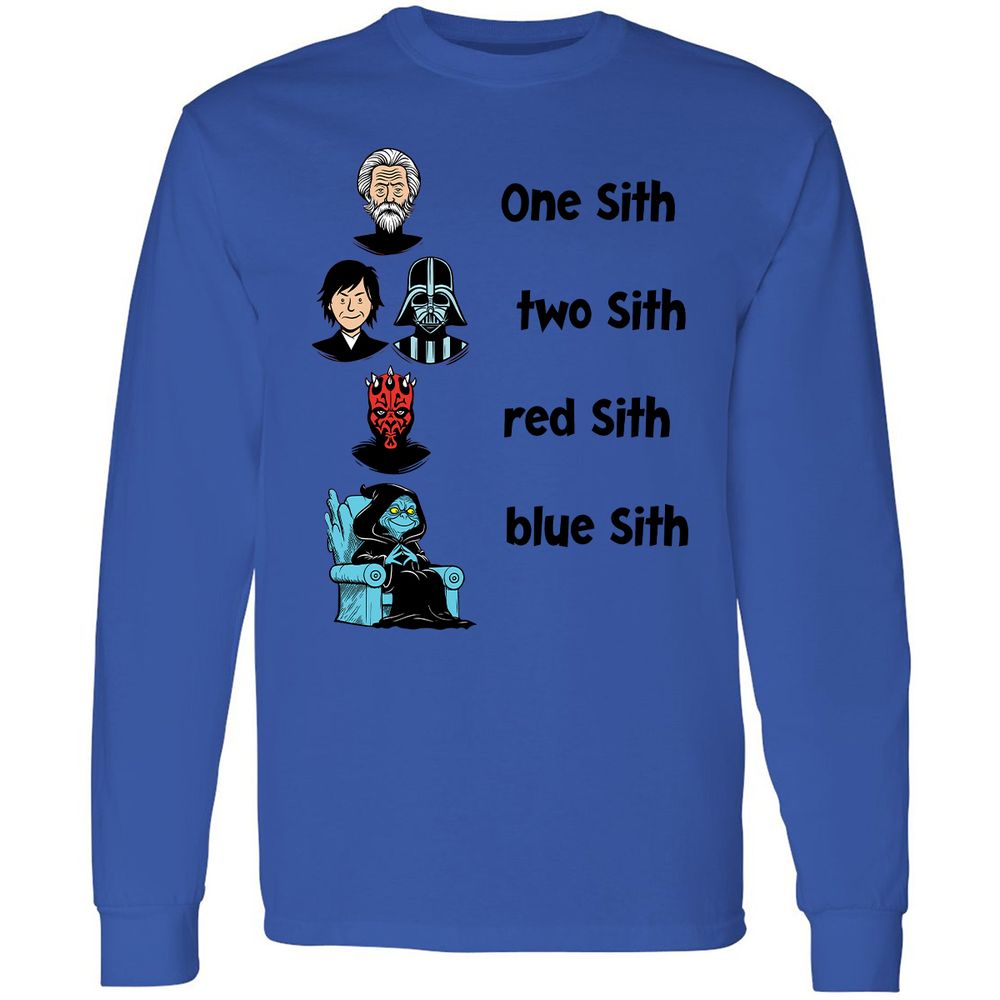 Long Sleeve T-Shirt - 44DUXK27 - Royal - 4