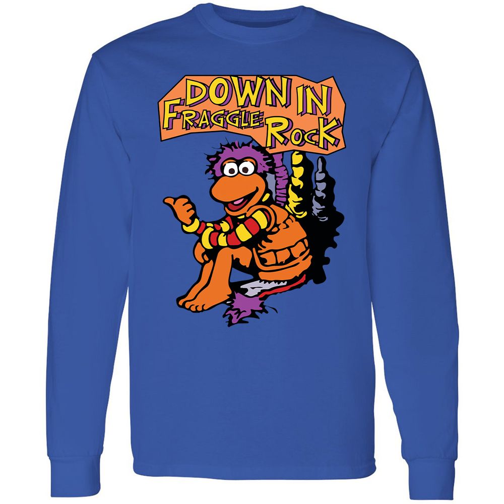 Long Sleeve T-Shirt - L9MCYS8D - Royal - 4