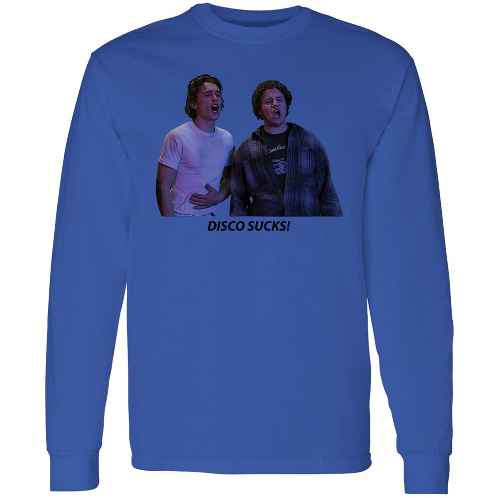 Long Sleeve T-Shirt - HQD3BWGF - Royal - 4