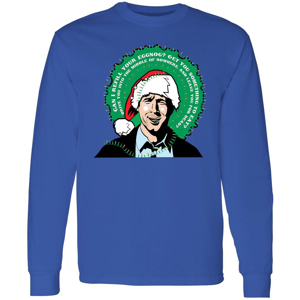Long Sleeve T-Shirt - 4KCGA5FN - Royal - 4