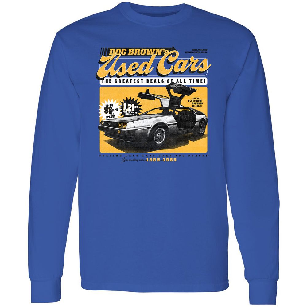 Long Sleeve T-Shirt - H2J8WR64 - Royal - 4