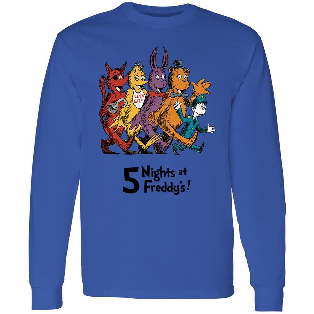 Long Sleeve T-Shirt - A1F4P4XP - Royal - 4