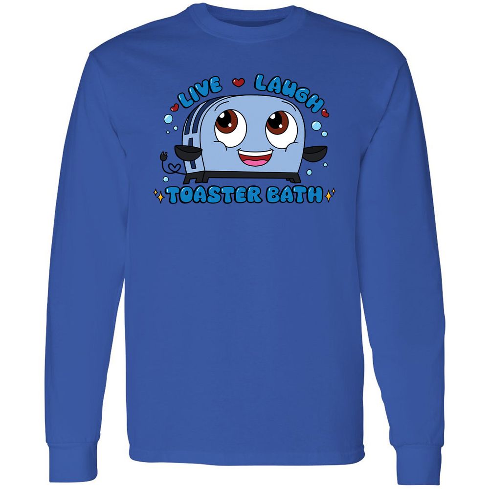 Long Sleeve T-Shirt - K6ENSU6F - Royal - 4