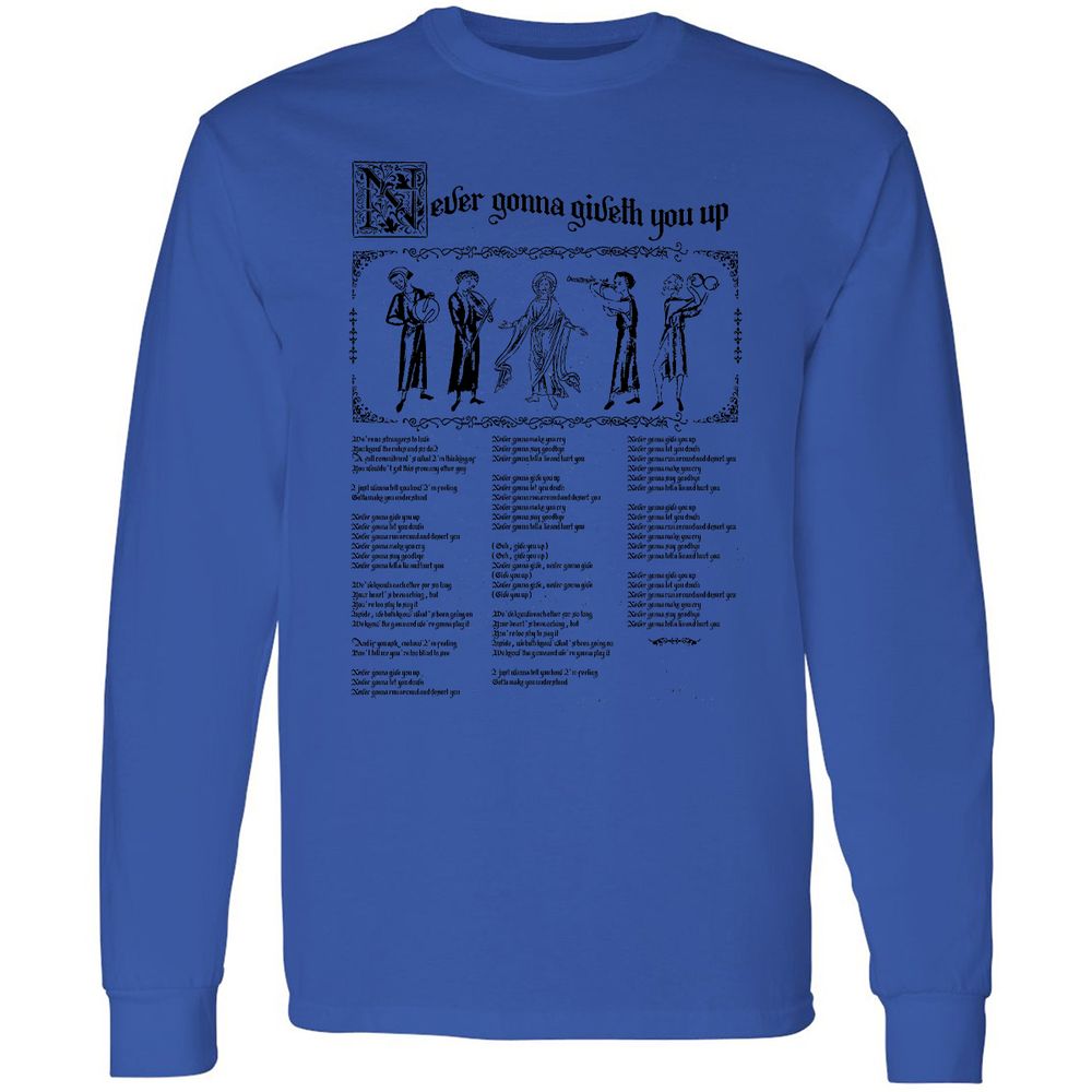 Long Sleeve T-Shirt - JCP5CBZ5 - Royal - 4