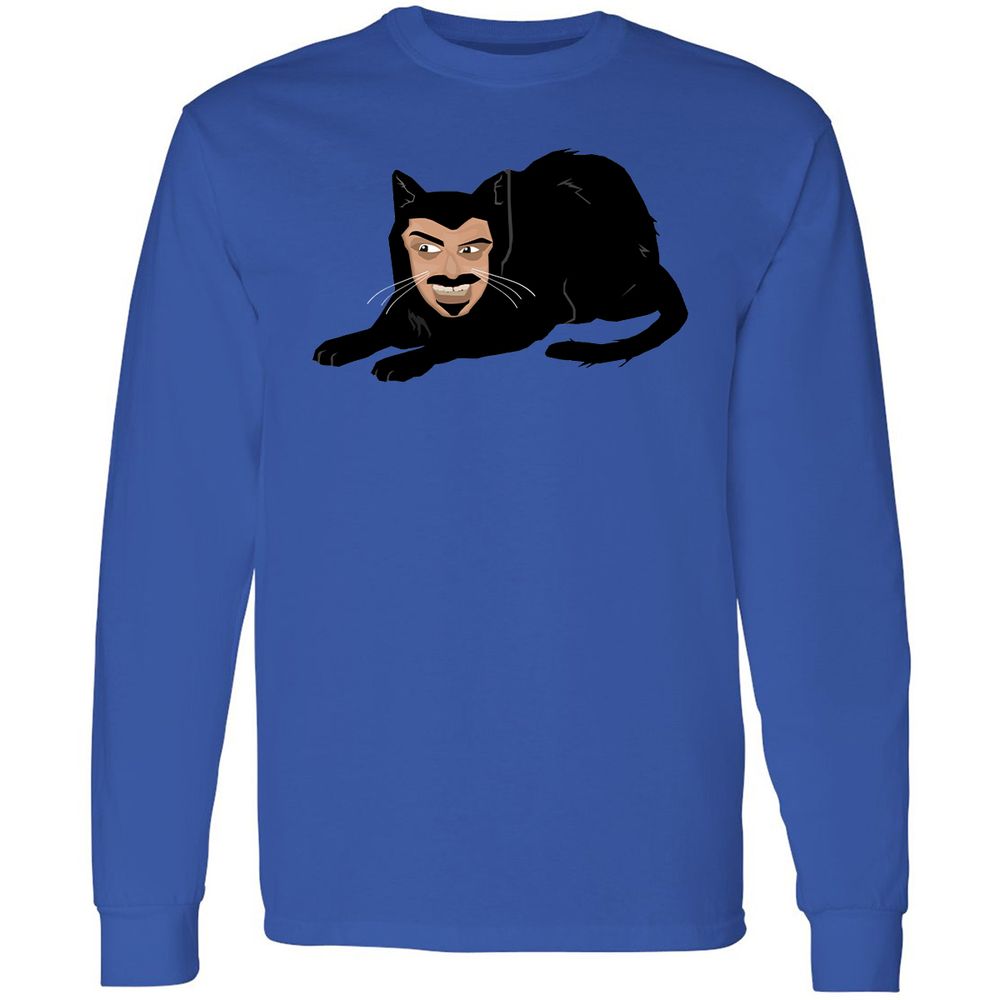Long Sleeve T-Shirt - UEP9YL5U - Royal - 4