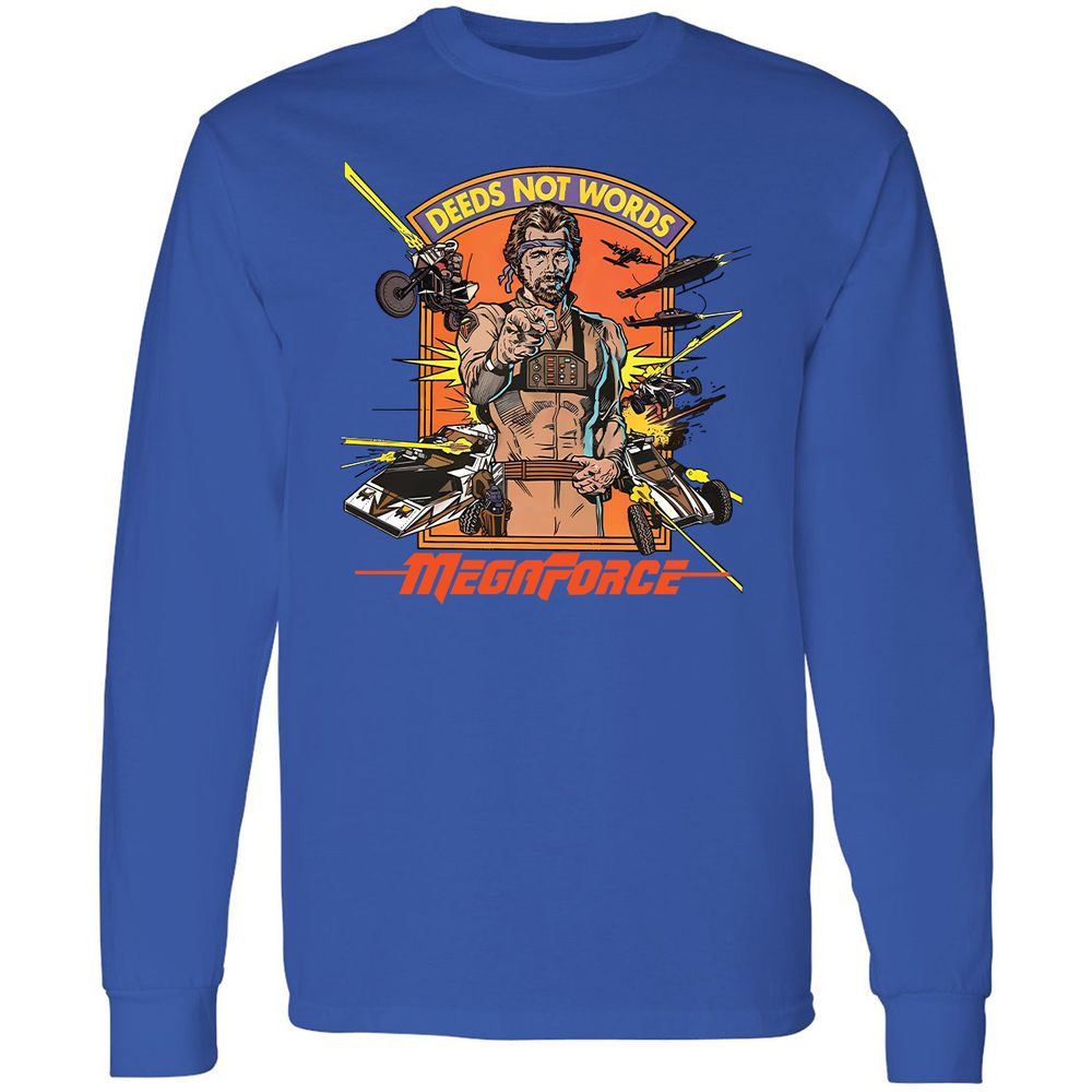 Long Sleeve T-Shirt - LJN53ERW - Royal - 4