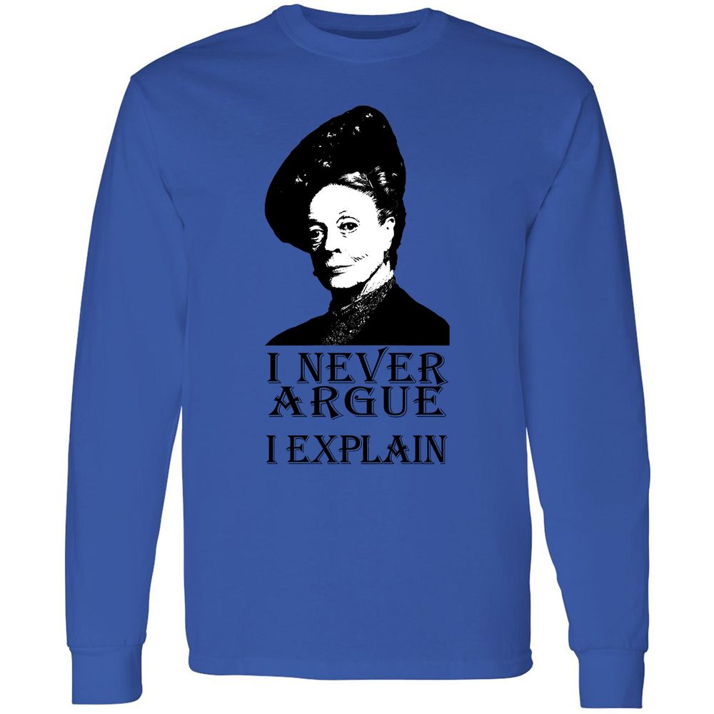 I never argue - Royal - 4