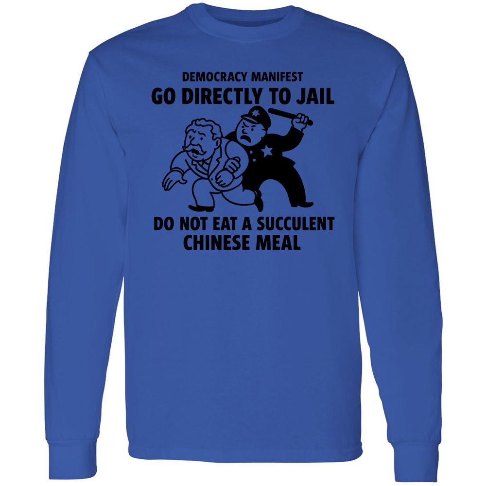 Long Sleeve T-Shirt - U76C19AB - Royal - 4