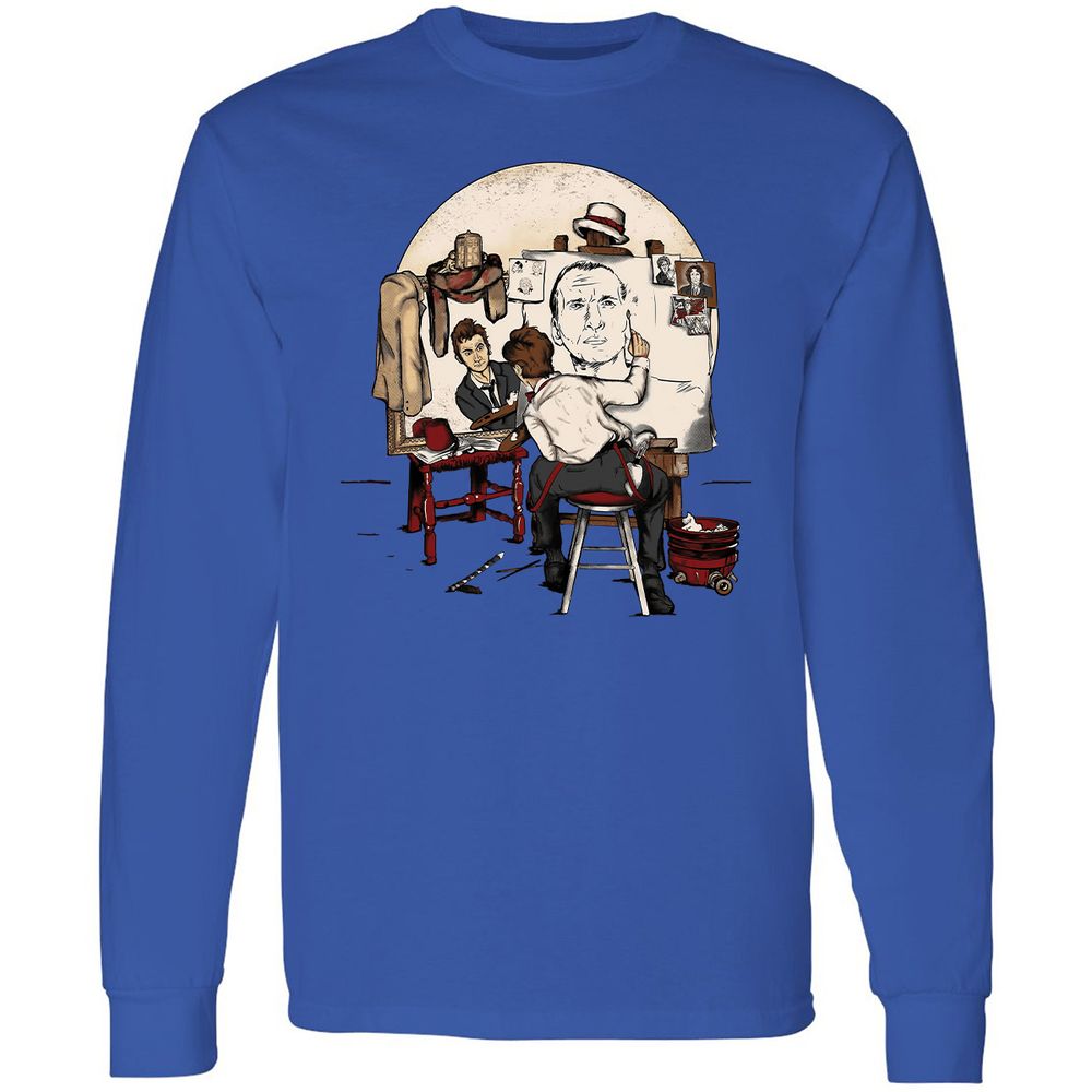 Long Sleeve T-Shirt - 8JPMM1GU - Royal - 4