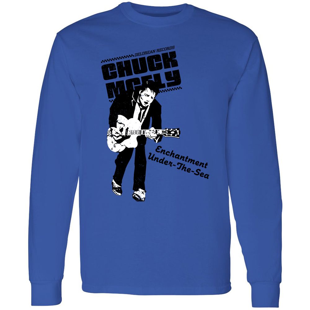 Long Sleeve T-Shirt - W6XM8RGZ - Royal - 4