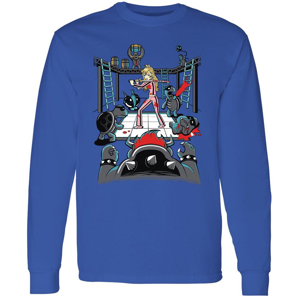 Long Sleeve T-Shirt - VSUGE5HE - Royal - 4