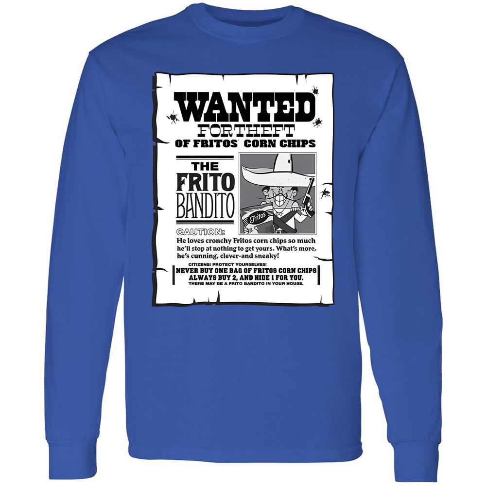 Long Sleeve T-Shirt - N2HDM9X4 - Royal - 4