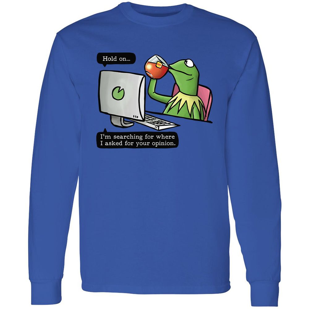 Long Sleeve T-Shirt - Y2DS4FCW - Royal - 4