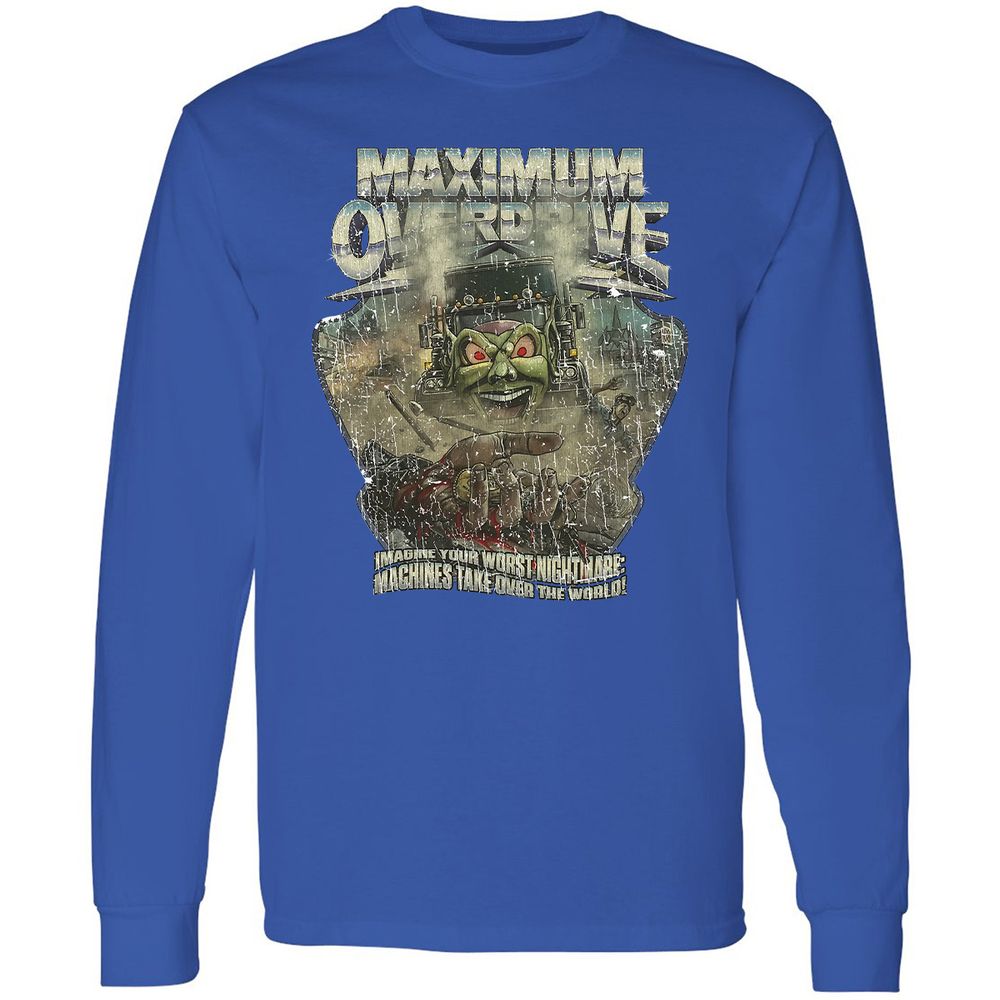 Long Sleeve T-Shirt - W4L3LU68 - Royal - 4