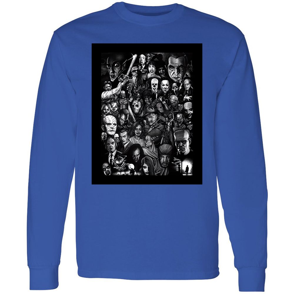 Long Sleeve T-Shirt - HPSJUGFW - Royal - 4