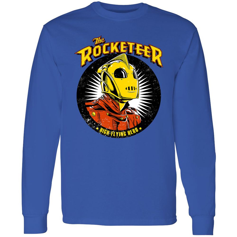 Long Sleeve T-Shirt - 2SCWJ8UX - Royal - 4