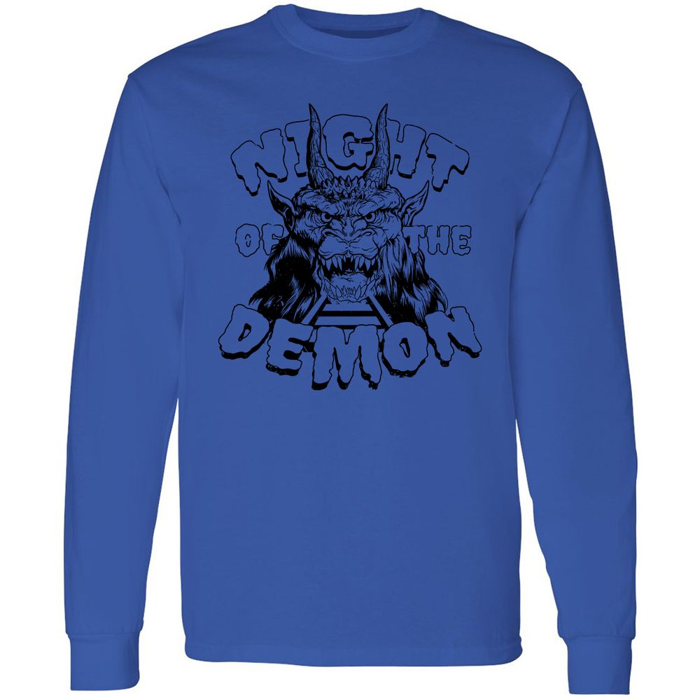 Long Sleeve T-Shirt - NGRYZVW3 - Royal - 4