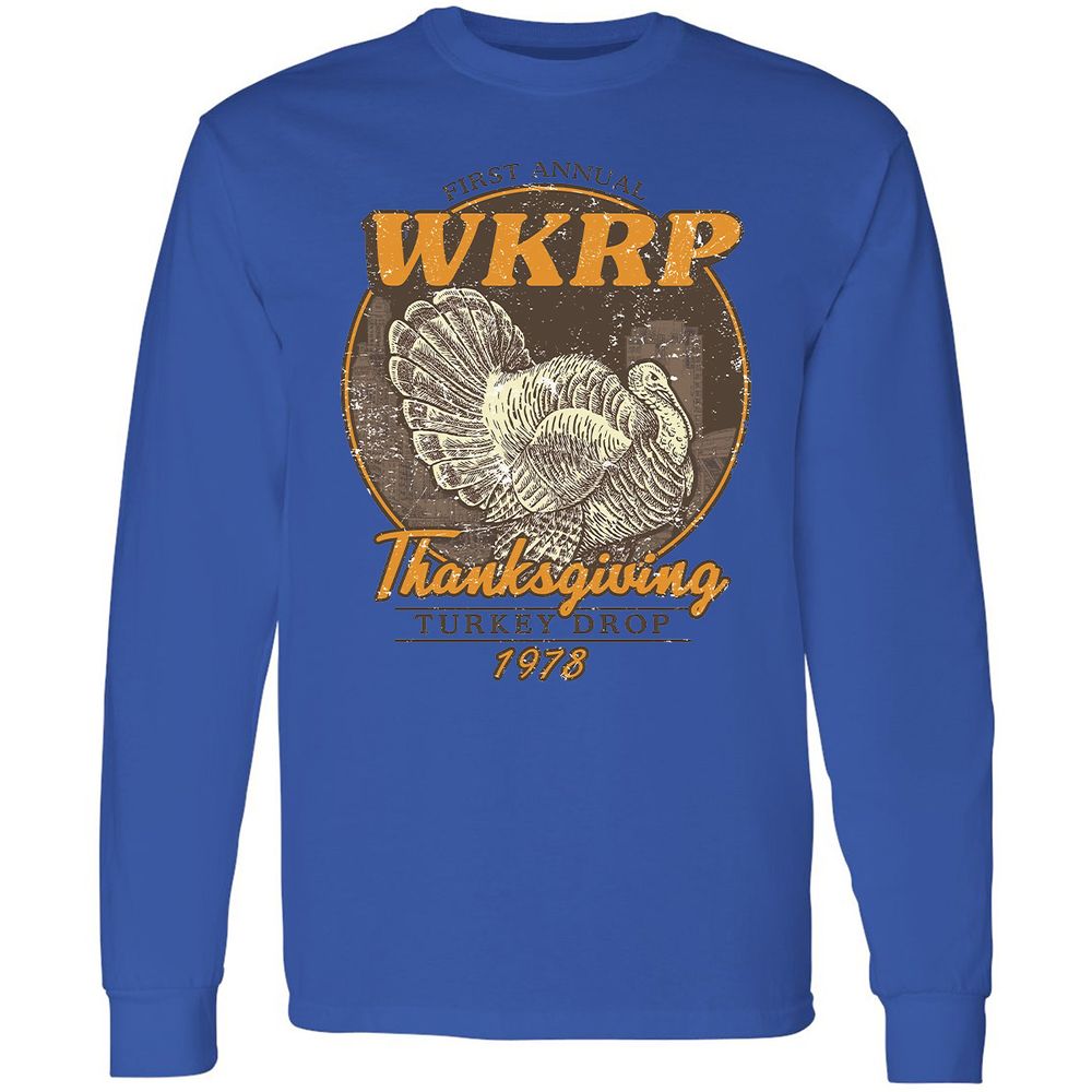WKRP Turkey Drop - Royal - 4