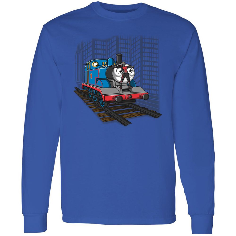 Long Sleeve T-Shirt - 1E9TN624 - Royal - 4
