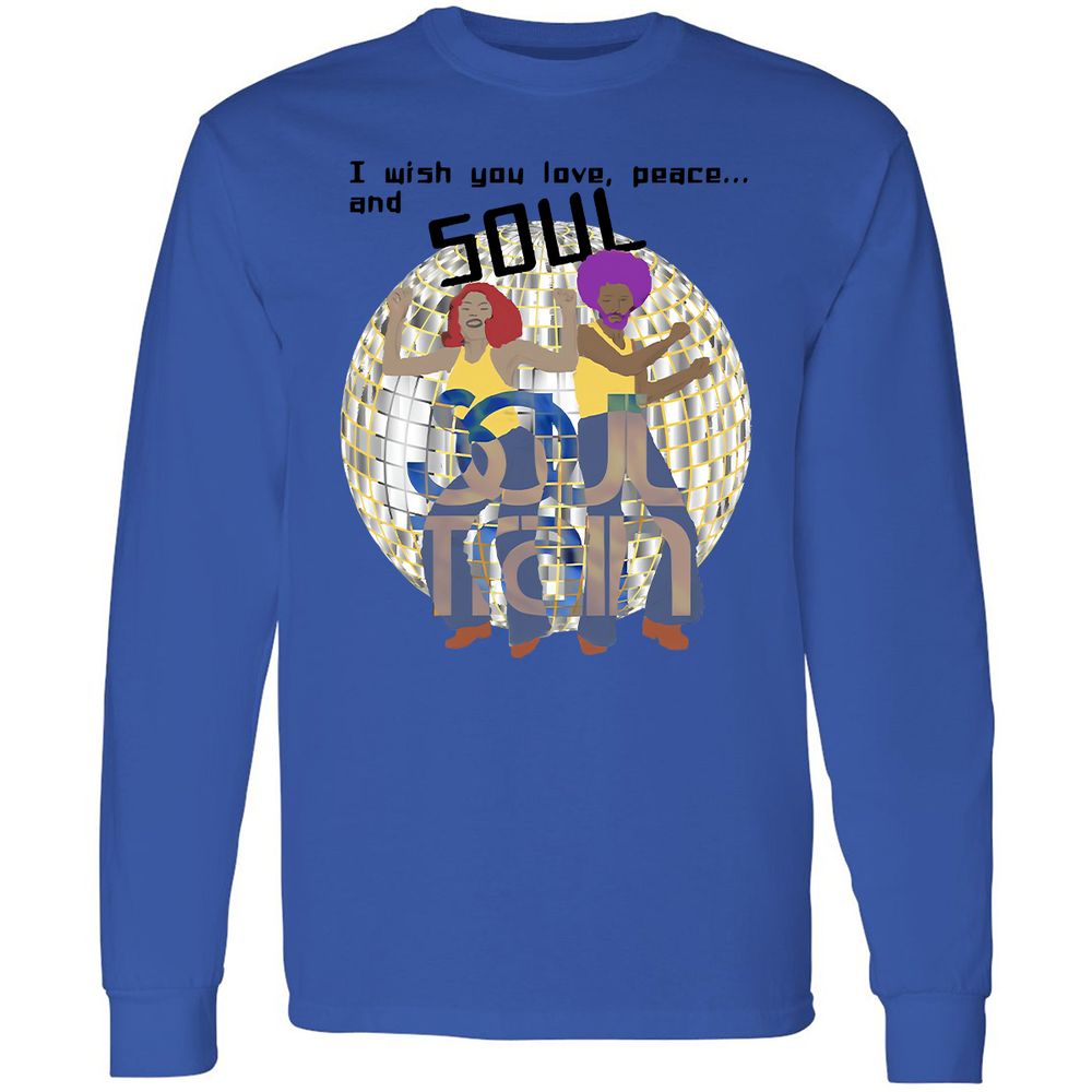 Long Sleeve T-Shirt - VNC8R41G - Royal - 4