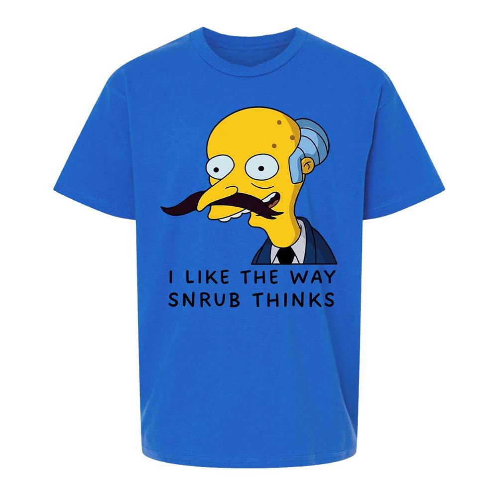 I Like the Way Snrub Thinks - Royal - 4
