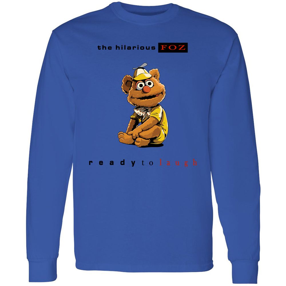 Long Sleeve T-Shirt - 1PZTJE5S - Royal - 4