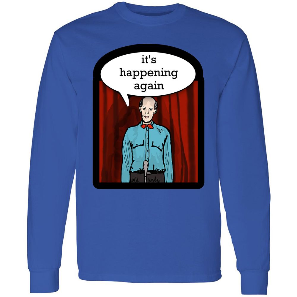 Long Sleeve T-Shirt - TQ6CNM9N - Royal - 4