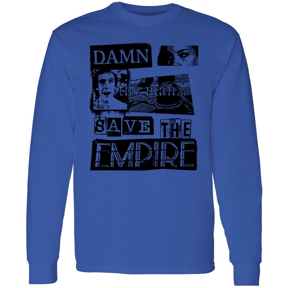 Long Sleeve T-Shirt - N8NPU846 - Royal - 4