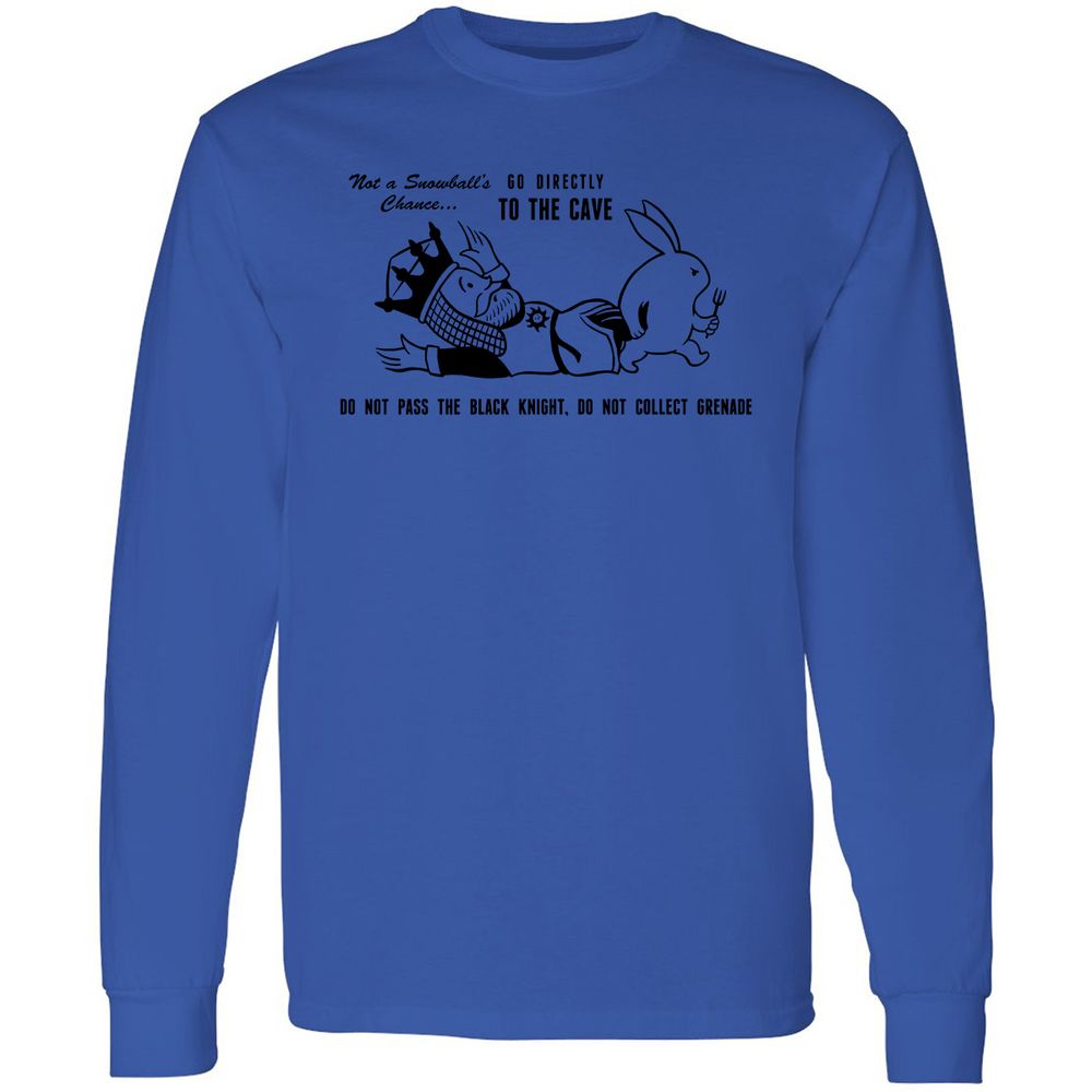 Long Sleeve T-Shirt - QNDSKGCR - Royal - 4