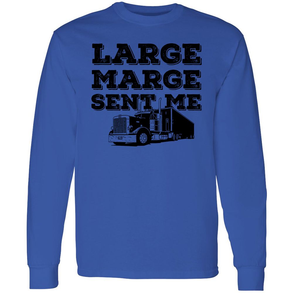 Long Sleeve T-Shirt - F2DF6MXV - Royal - 4