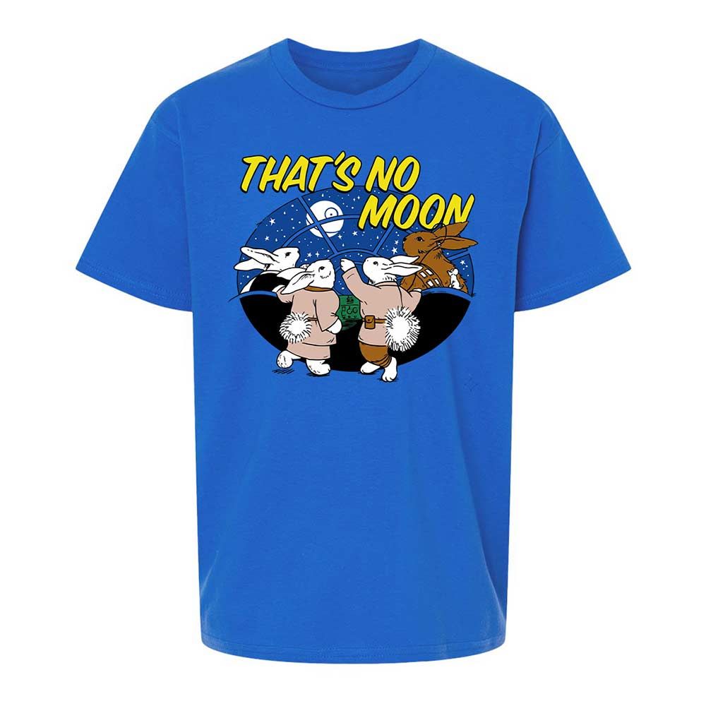 Kids T-Shirt - White - Royal - 4