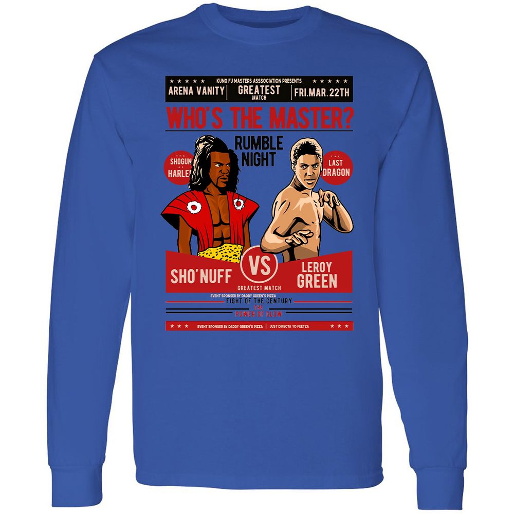 Long Sleeve T-Shirt - 8GBMXKA3 - Royal - 4