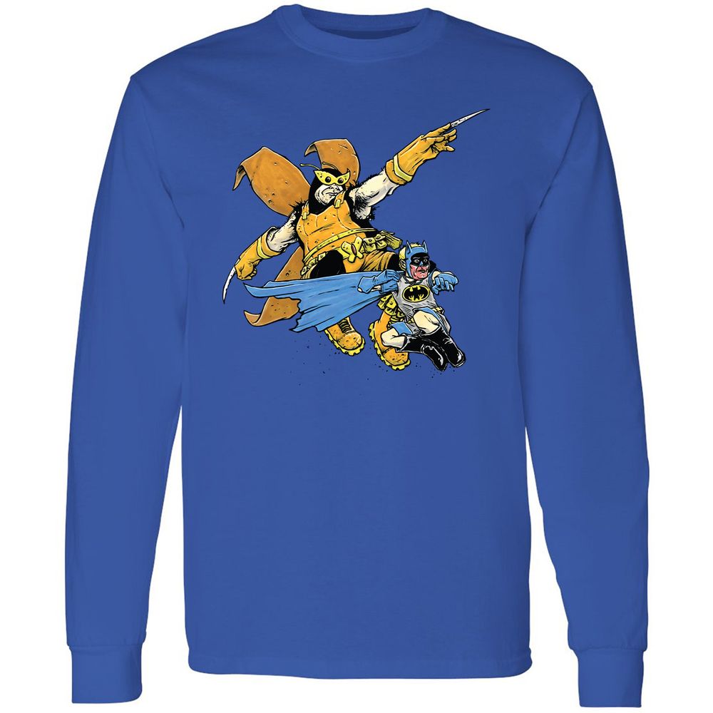 Long Sleeve T-Shirt - Q24YR4TP - Royal - 4