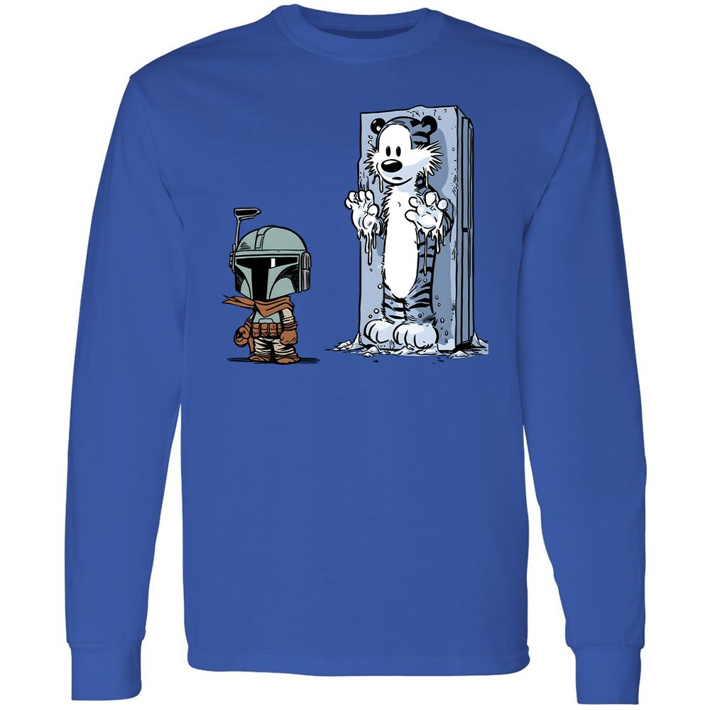 Long Sleeve T-Shirt - F4JV348L - Royal - 4