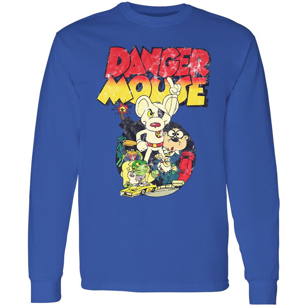 Long Sleeve T-Shirt - KDSH1GDK - Royal - 4