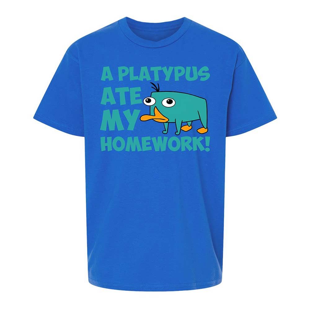 Kids T-Shirt - DA3TH5ZN - Royal - 4
