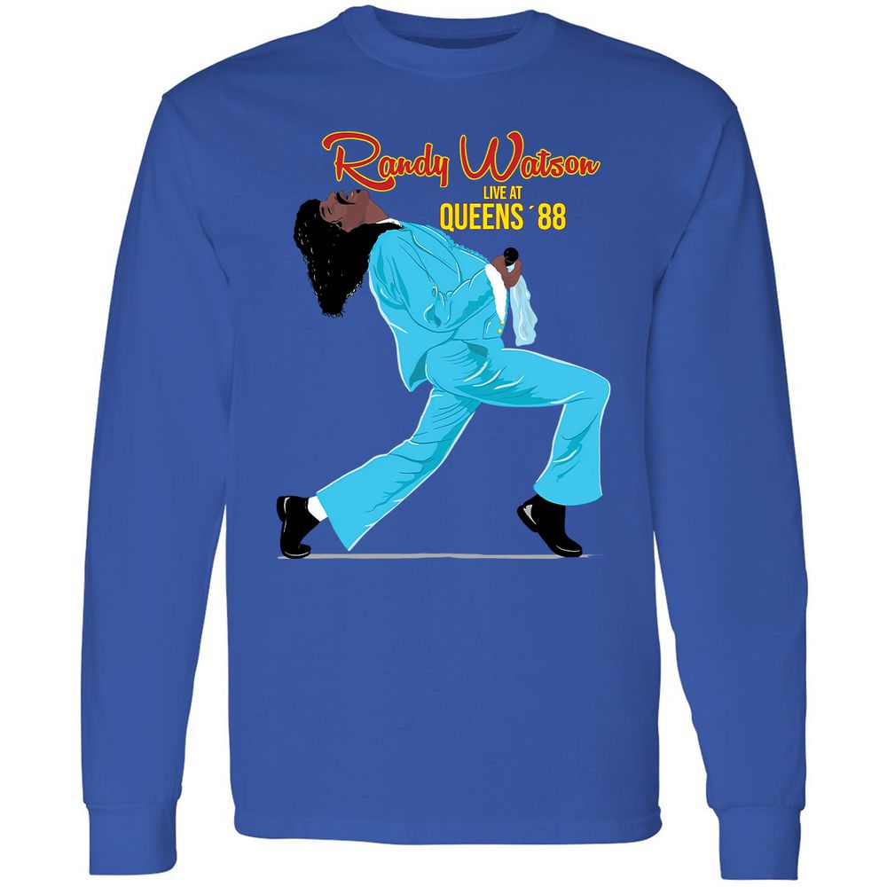 Long Sleeve T-Shirt - 3AGE1T47 - Royal - 4