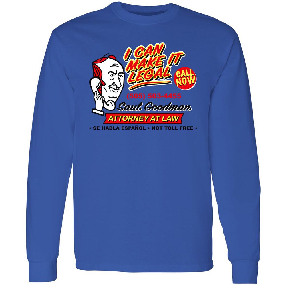 Long Sleeve T-Shirt - JFM2HEHJ - Royal - 4