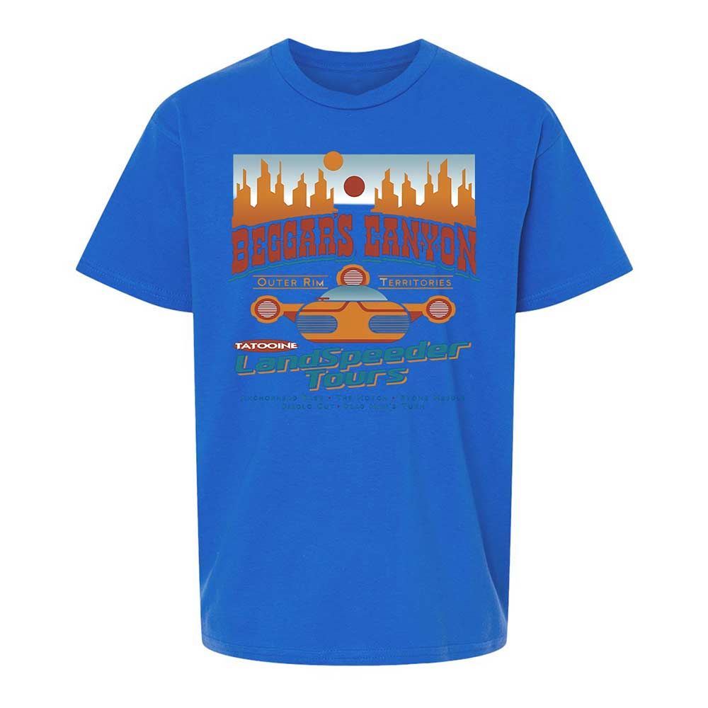Kids T-Shirt - 66GX6Z6Q - Royal - 4