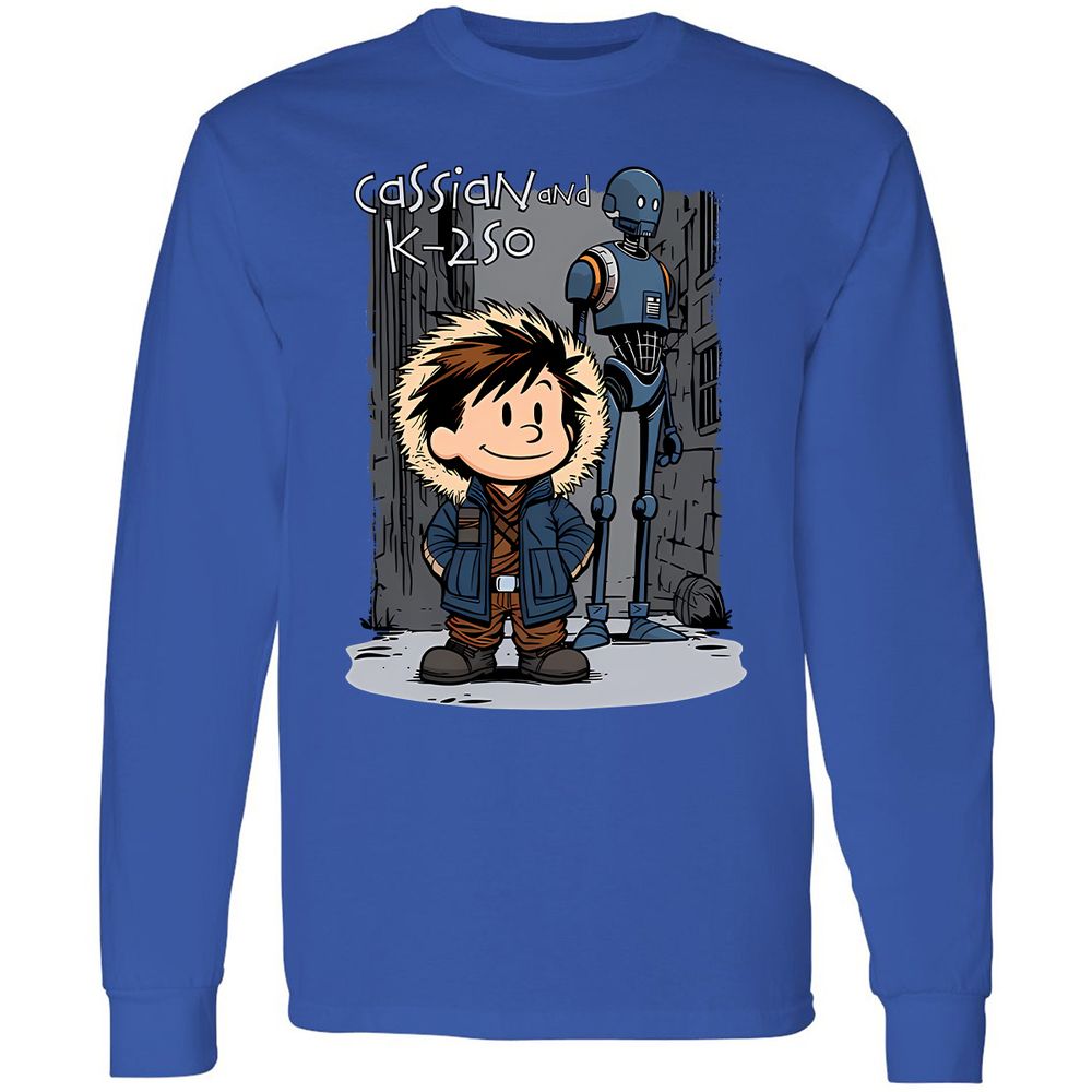 Long Sleeve T-Shirt - ZD2MUR12 - Royal - 4