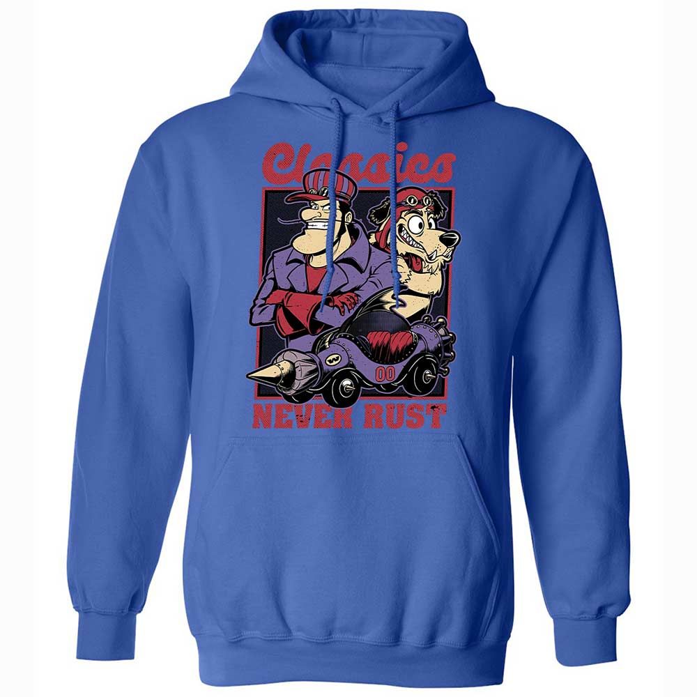 Classic Unisex Hoodie - QFKEYCTN - Royal - 4