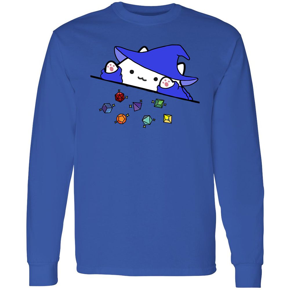 Long Sleeve T-Shirt - 2XB8JFRN - Royal - 4