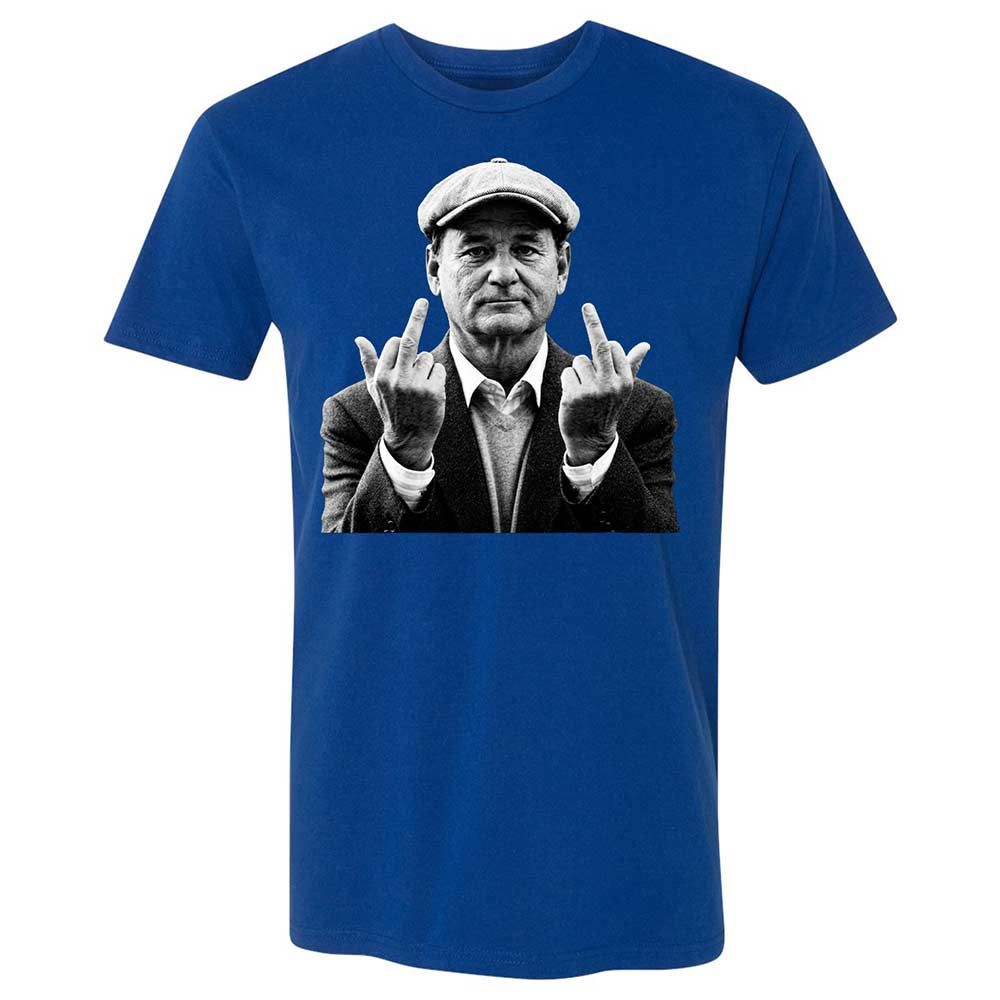Bill Murray Middle Finger - Royal - 4