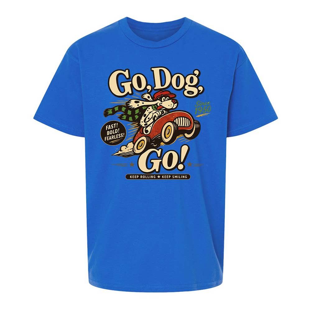 Kids T-Shirt - 1WQKDBPV - Royal - 4