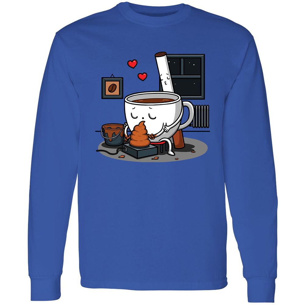 Long Sleeve T-Shirt - G1G8UFGU - Royal - 4