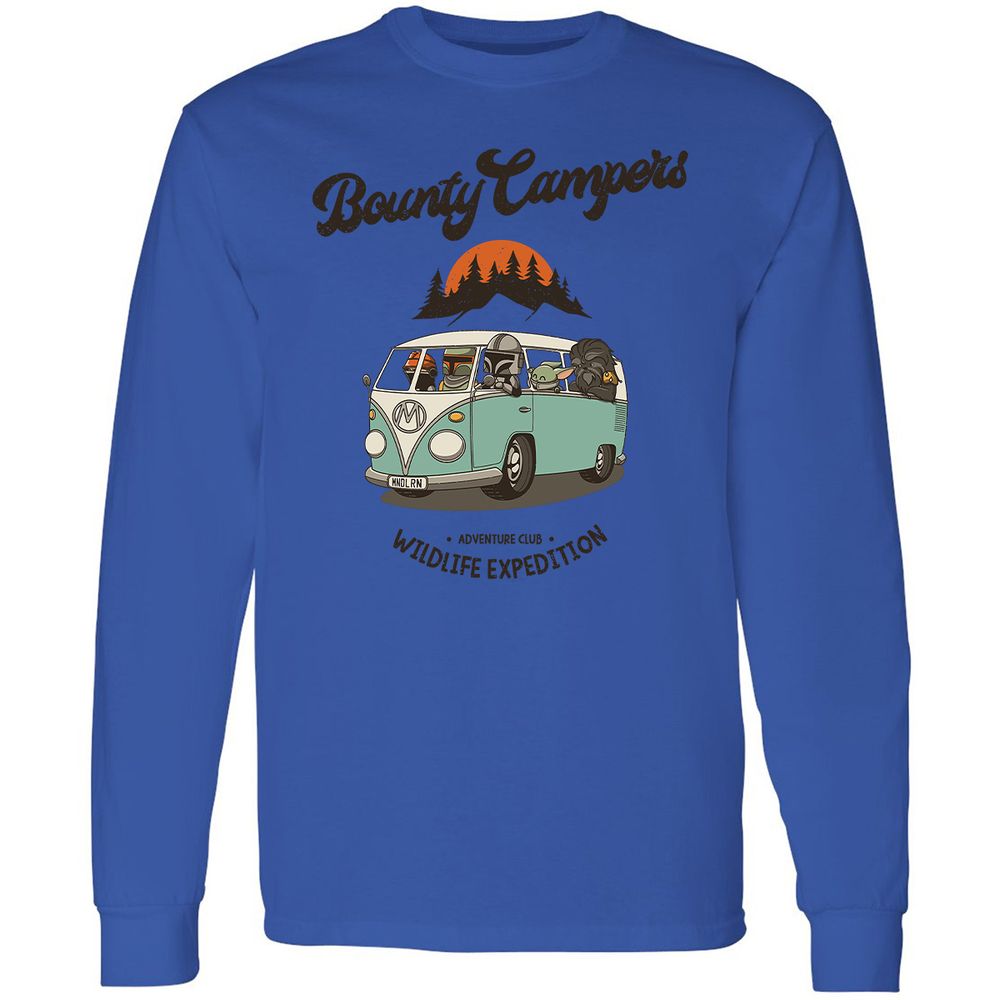 Long Sleeve T-Shirt - P5FLZ6EC - Royal - 4