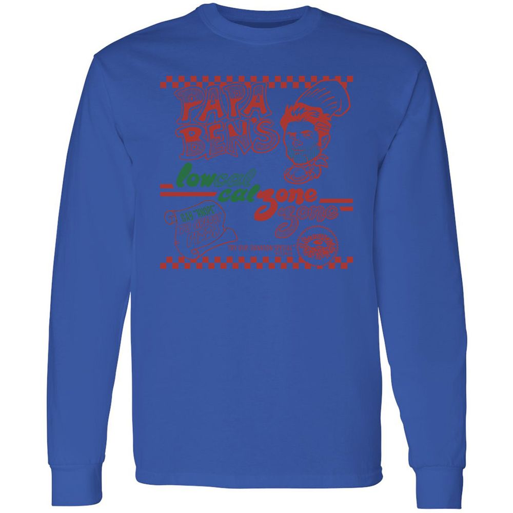 Long Sleeve T-Shirt - 9KTF3LH9 - Royal - 4