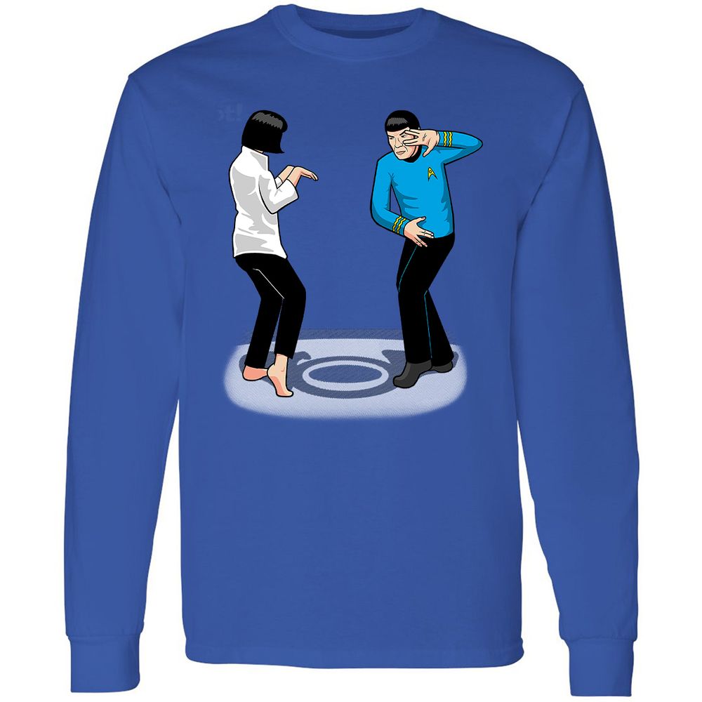 Long Sleeve T-Shirt - YFQRBYYA - Royal - 4